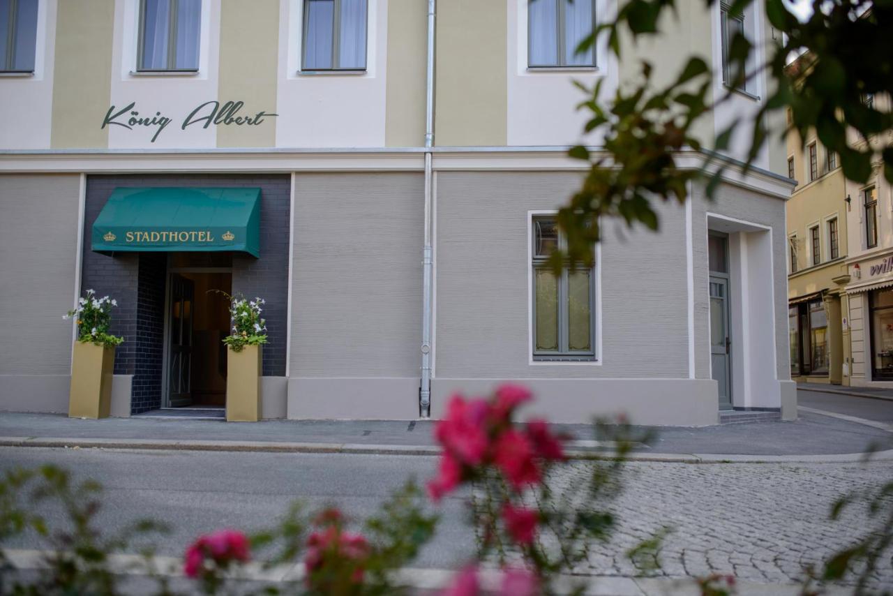 Stadthotel Koenig Albert Цитау Екстериор снимка